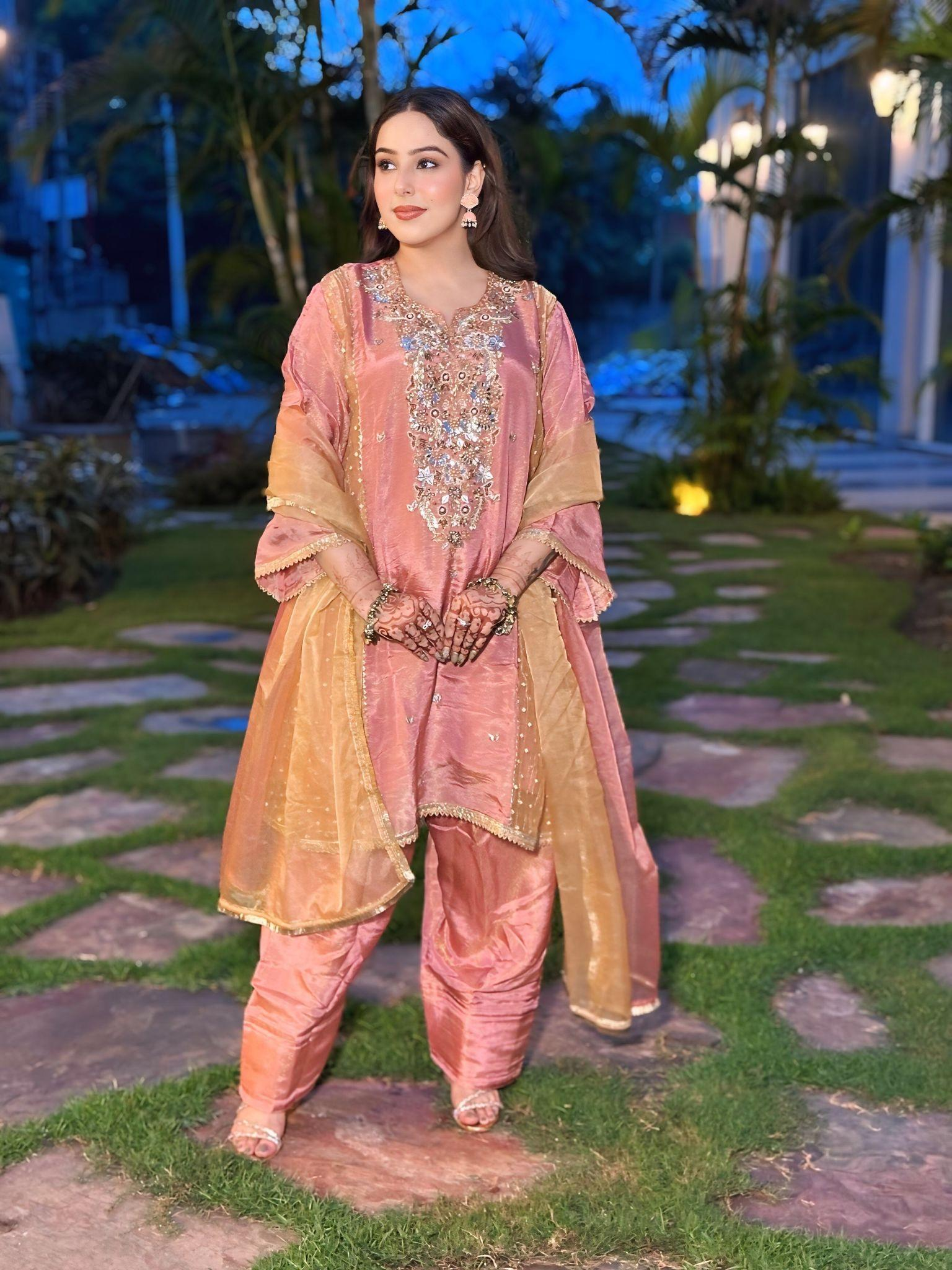 Abhiriti embellished festive ensemble